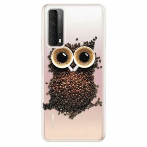 Odolné silikonové pouzdro iSaprio - Owl And Coffee - Huawei P Smart 2021 obraz
