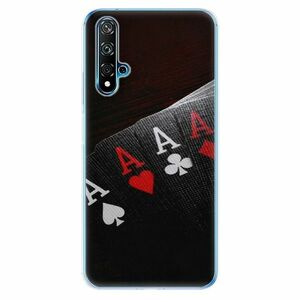 Odolné silikonové pouzdro iSaprio - Poker - Huawei Nova 5T obraz