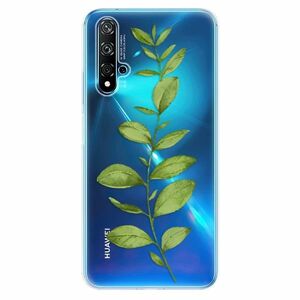Odolné silikonové pouzdro iSaprio - Green Plant 01 - Huawei Nova 5T obraz