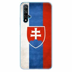 Odolné silikonové pouzdro iSaprio - Slovakia Flag - Huawei Nova 5T obraz