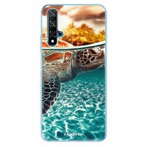 Odolné silikonové pouzdro iSaprio - Turtle 01 - Huawei Nova 5T obraz