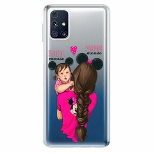 Odolné silikonové pouzdro iSaprio - Mama Mouse Brunette and Girl - Samsung Galaxy M31s obraz