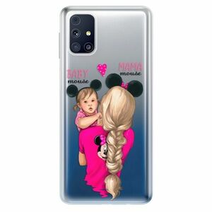Odolné silikonové pouzdro iSaprio - Mama Mouse Blond and Girl - Samsung Galaxy M31s obraz