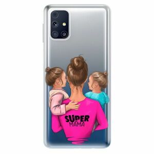 Odolné silikonové pouzdro iSaprio - Super Mama - Two Girls - Samsung Galaxy M31s obraz