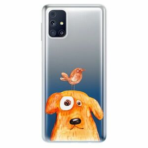Odolné silikonové pouzdro iSaprio - Dog And Bird - Samsung Galaxy M31s obraz