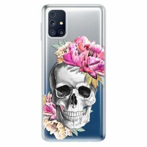 Odolné silikonové pouzdro iSaprio - Pretty Skull - Samsung Galaxy M31s obraz
