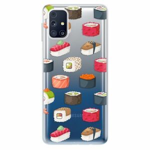 Odolné silikonové pouzdro iSaprio - Sushi Pattern - Samsung Galaxy M31s obraz