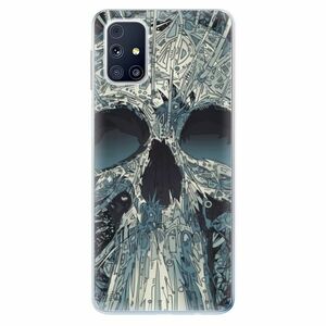 Odolné silikonové pouzdro iSaprio - Abstract Skull - Samsung Galaxy M31s obraz