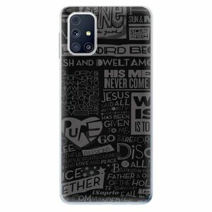 Odolné silikonové pouzdro iSaprio - Text 01 - Samsung Galaxy M31s obraz