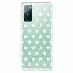 Odolné silikonové pouzdro iSaprio - Stars Pattern - white - Samsung Galaxy S20 FE obraz