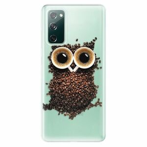 Odolné silikonové pouzdro iSaprio - Owl And Coffee - Samsung Galaxy S20 FE obraz