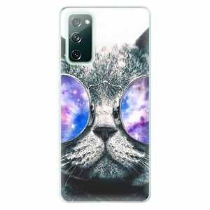 Odolné silikonové pouzdro iSaprio - Galaxy Cat - Samsung Galaxy S20 FE obraz