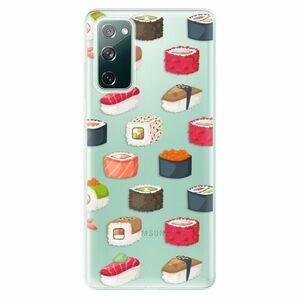 Odolné silikonové pouzdro iSaprio - Sushi Pattern - Samsung Galaxy S20 FE obraz