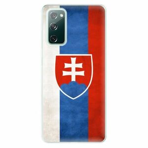 Odolné silikonové pouzdro iSaprio - Slovakia Flag - Samsung Galaxy S20 FE obraz