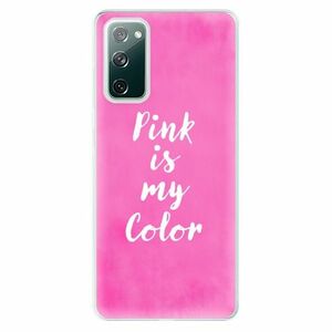 Odolné silikonové pouzdro iSaprio - Pink is my color - Samsung Galaxy S20 FE obraz