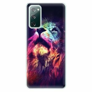 Odolné silikonové pouzdro iSaprio - Lion in Colors - Samsung Galaxy S20 FE obraz