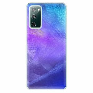 Odolné silikonové pouzdro iSaprio - Purple Feathers - Samsung Galaxy S20 FE obraz