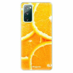 Odolné silikonové pouzdro iSaprio - Orange 10 - Samsung Galaxy S20 FE obraz