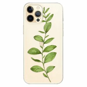 Odolné silikonové pouzdro iSaprio - Green Plant 01 - iPhone 12 Pro Max obraz