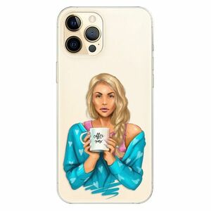 Odolné silikonové pouzdro iSaprio - Coffe Now - Blond - iPhone 12 Pro Max obraz
