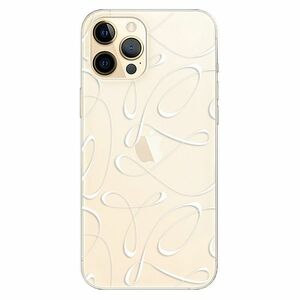 Odolné silikonové pouzdro iSaprio - Fancy - white - iPhone 12 Pro Max obraz