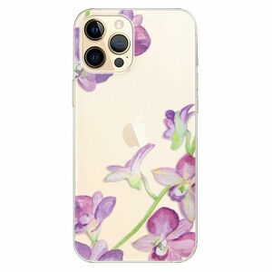 Odolné silikonové pouzdro iSaprio - Purple Orchid - iPhone 12 Pro Max obraz