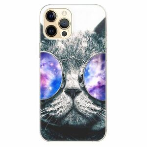 Odolné silikonové pouzdro iSaprio - Galaxy Cat - iPhone 12 Pro Max obraz