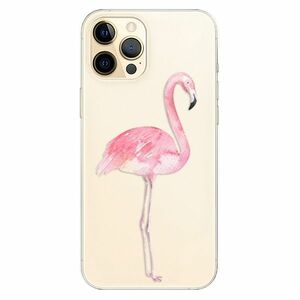 Odolné silikonové pouzdro iSaprio - Flamingo 01 - iPhone 12 Pro Max obraz