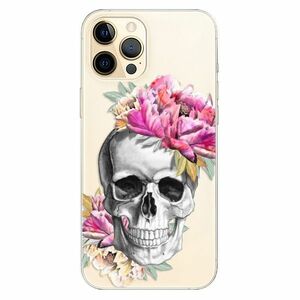Odolné silikonové pouzdro iSaprio - Pretty Skull - iPhone 12 Pro Max obraz