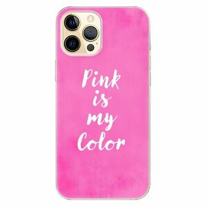Odolné silikonové pouzdro iSaprio - Pink is my color - iPhone 12 Pro Max obraz
