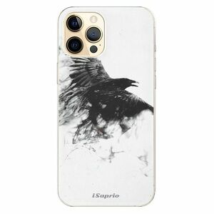 Odolné silikonové pouzdro iSaprio - Dark Bird 01 - iPhone 12 Pro Max obraz