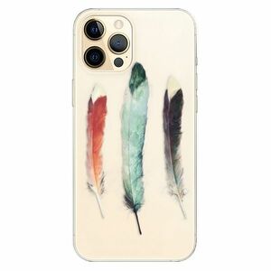 Odolné silikonové pouzdro iSaprio - Three Feathers - iPhone 12 Pro obraz