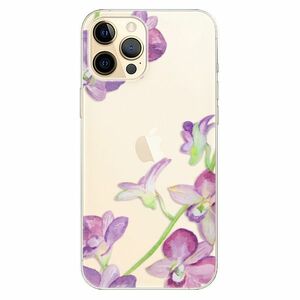 Odolné silikonové pouzdro iSaprio - Purple Orchid - iPhone 12 Pro obraz