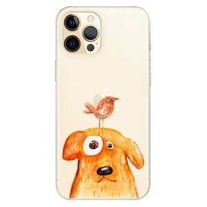 Odolné silikonové pouzdro iSaprio - Dog And Bird - iPhone 12 Pro obraz