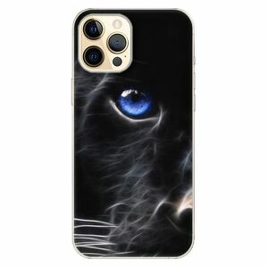 Odolné silikonové pouzdro iSaprio - Black Puma - iPhone 12 Pro obraz
