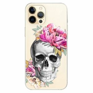 Odolné silikonové pouzdro iSaprio - Pretty Skull - iPhone 12 Pro obraz