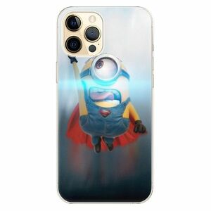 Odolné silikonové pouzdro iSaprio - Mimons Superman 02 - iPhone 12 Pro obraz