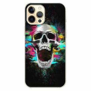 Odolné silikonové pouzdro iSaprio - Skull in Colors - iPhone 12 Pro obraz