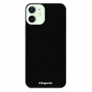 Odolné silikonové pouzdro iSaprio - 4Pure - černý - iPhone 12 obraz