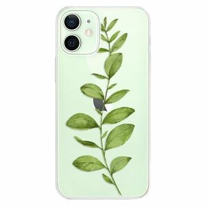Odolné silikonové pouzdro iSaprio - Green Plant 01 - iPhone 12 obraz