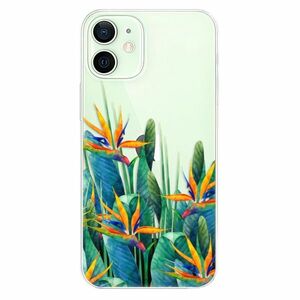 Odolné silikonové pouzdro iSaprio - Exotic Flowers - iPhone 12 obraz
