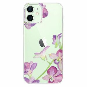 Odolné silikonové pouzdro iSaprio - Purple Orchid - iPhone 12 obraz
