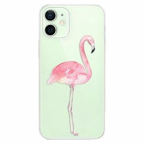 Odolné silikonové pouzdro iSaprio - Flamingo 01 - iPhone 12 obraz