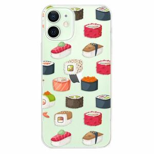 Odolné silikonové pouzdro iSaprio - Sushi Pattern - iPhone 12 obraz