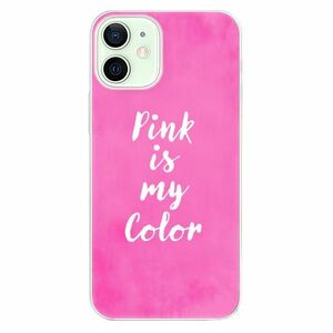 Odolné silikonové pouzdro iSaprio - Pink is my color - iPhone 12 obraz