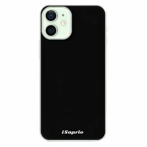Odolné silikonové pouzdro iSaprio - 4Pure - černý - iPhone 12 mini obraz