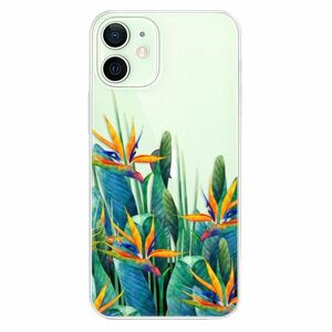 Odolné silikonové pouzdro iSaprio - Exotic Flowers - iPhone 12 mini obraz