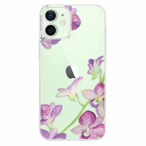 Odolné silikonové pouzdro iSaprio - Purple Orchid - iPhone 12 mini obraz