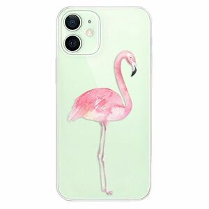Odolné silikonové pouzdro iSaprio - Flamingo 01 - iPhone 12 mini obraz