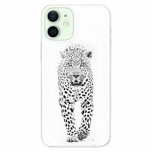 Odolné silikonové pouzdro iSaprio - White Jaguar - iPhone 12 mini obraz